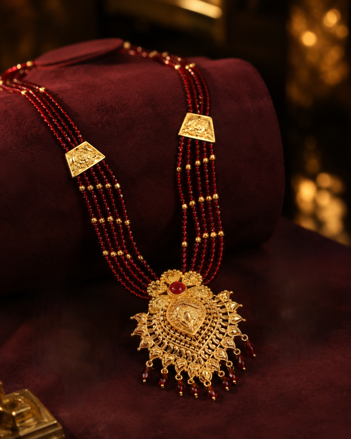 Ruby Dynasty Regal Necklace